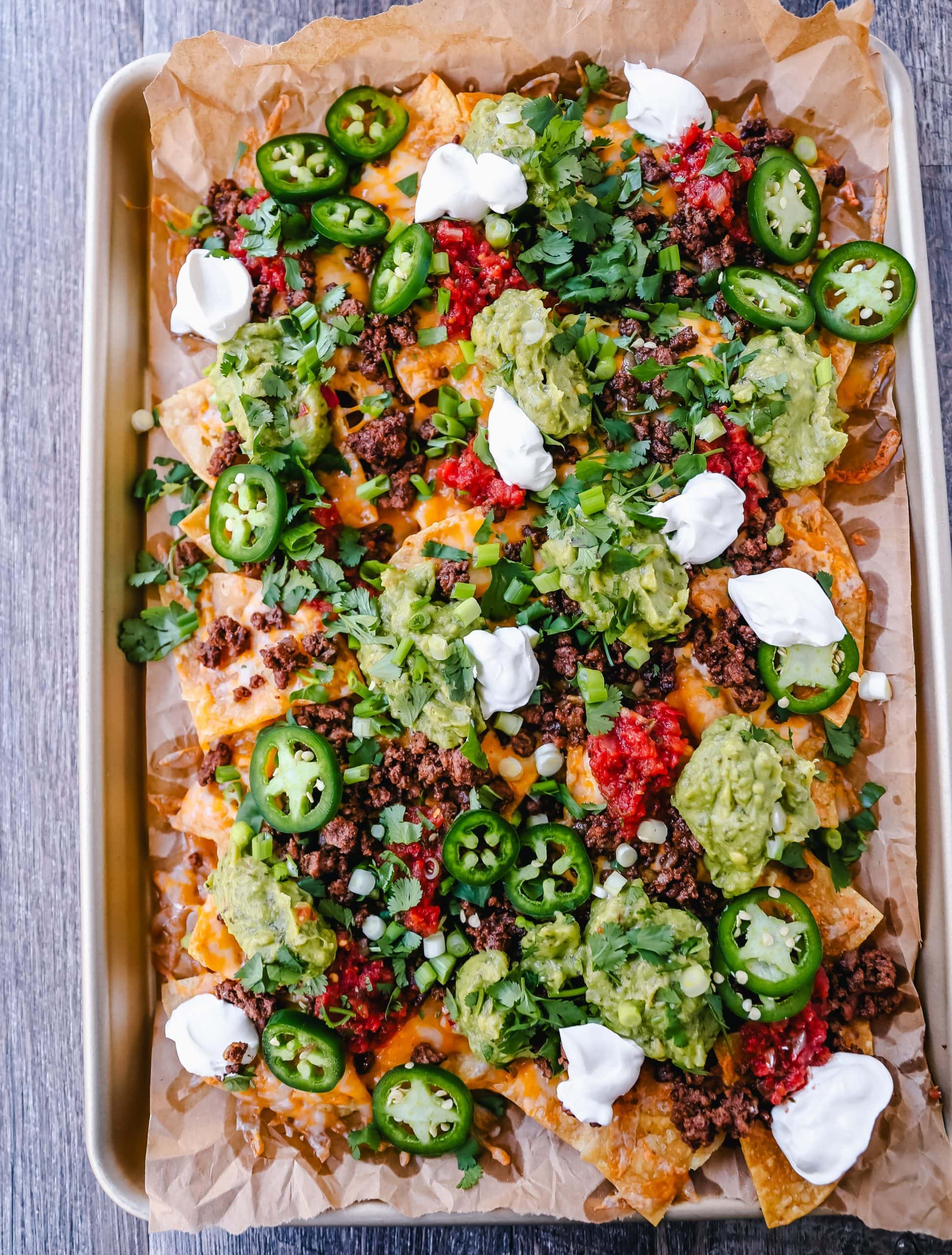 Ultimate Spicy Beef Nachos