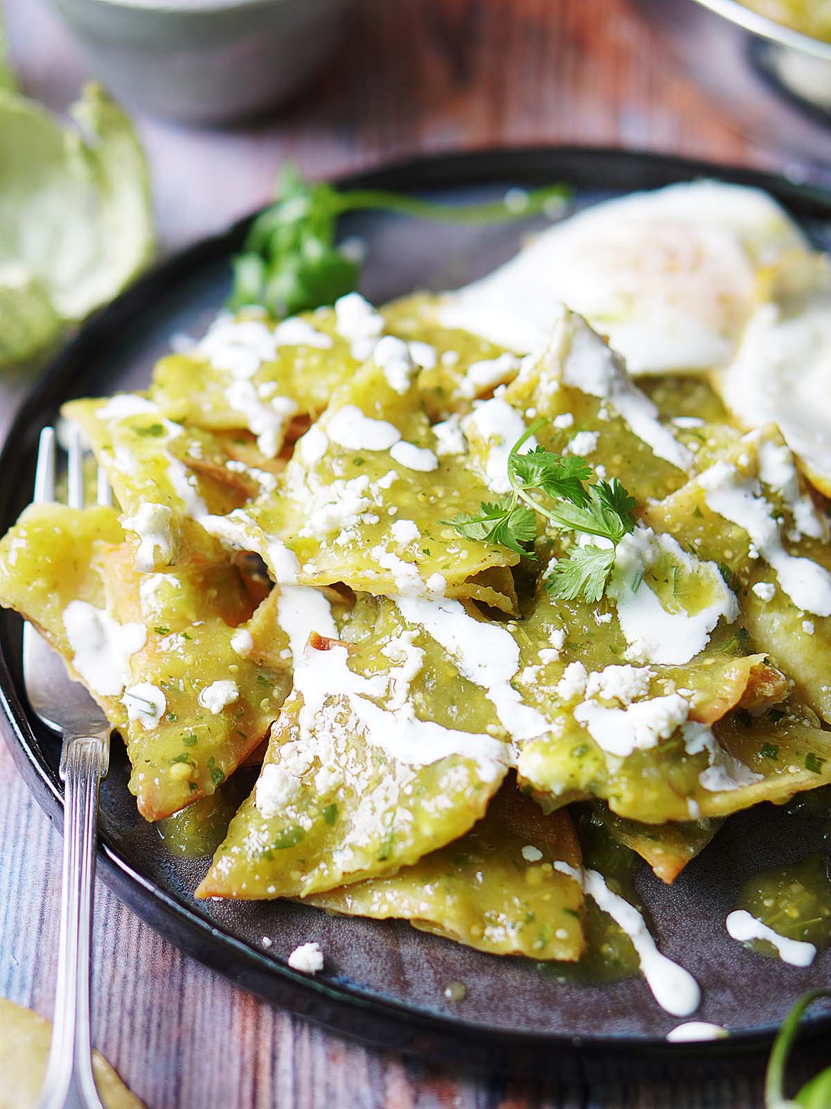 Chilaquiles Verdes (Green Chilaquiles) Recipe