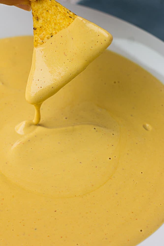Easy Vegan Nacho Cheese Sauce