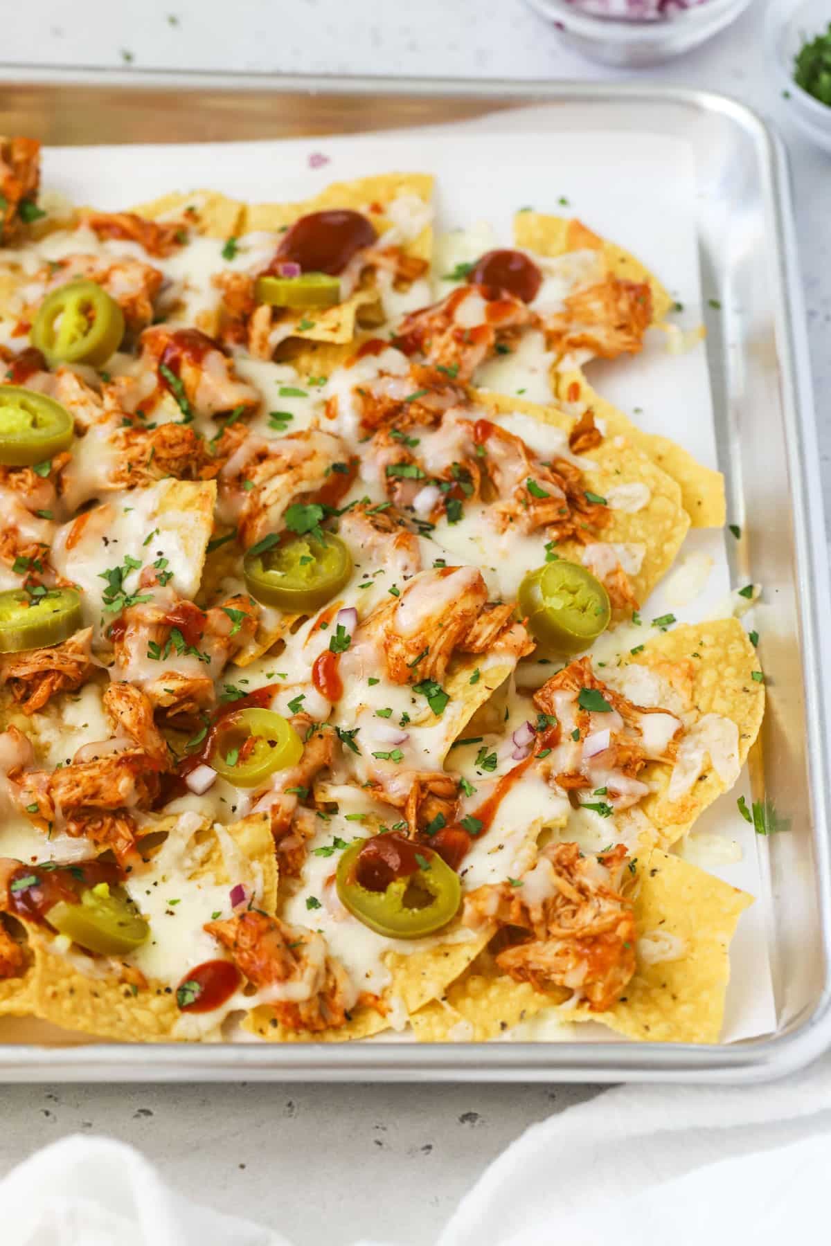 BBQ Chicken Nachos