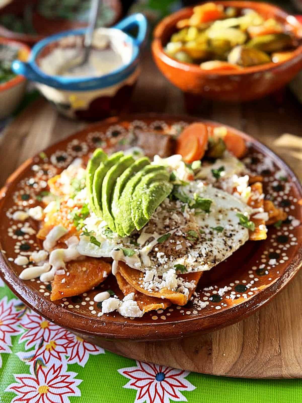 Chilaquiles Rojos