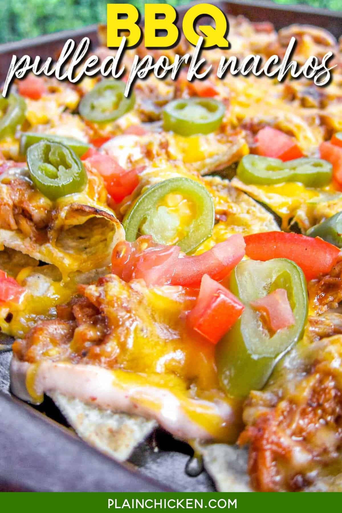 BBQ Pulled Pork Nachos