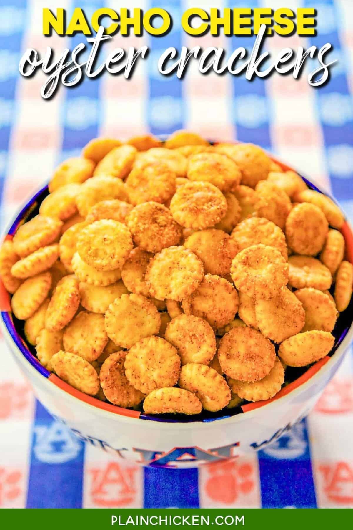 Nacho Cheese Oyster Crackers