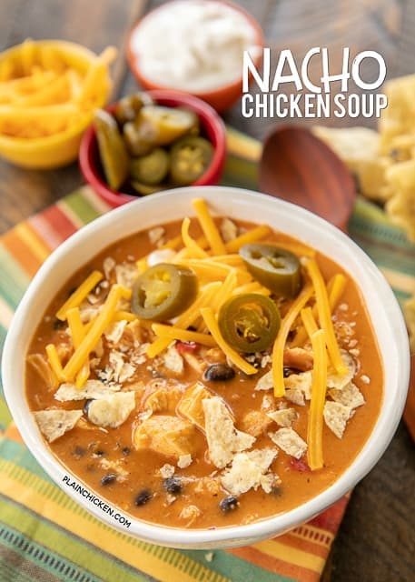 Nacho Chicken Soup