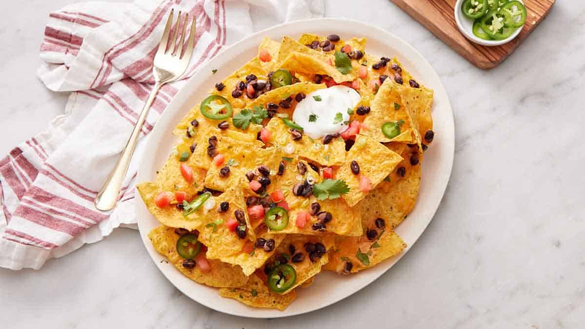 Air Fryer Nachos Recipe