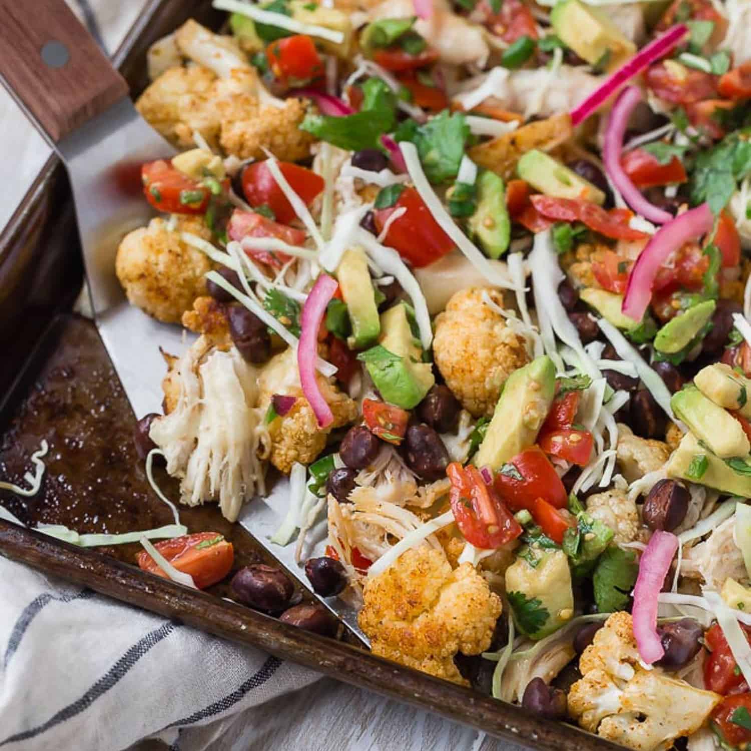 The Best Cauliflower Nachos