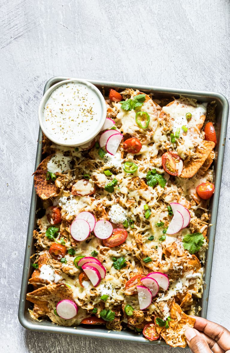 Instant Pot Chicken Nachos