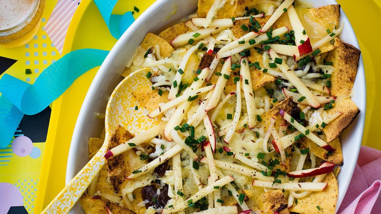 Cheeseboard nachos