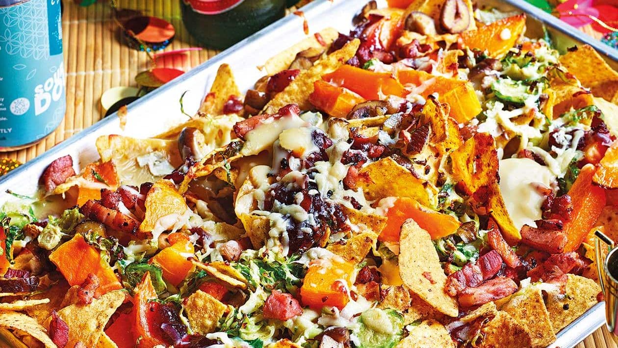 Christmas nachos