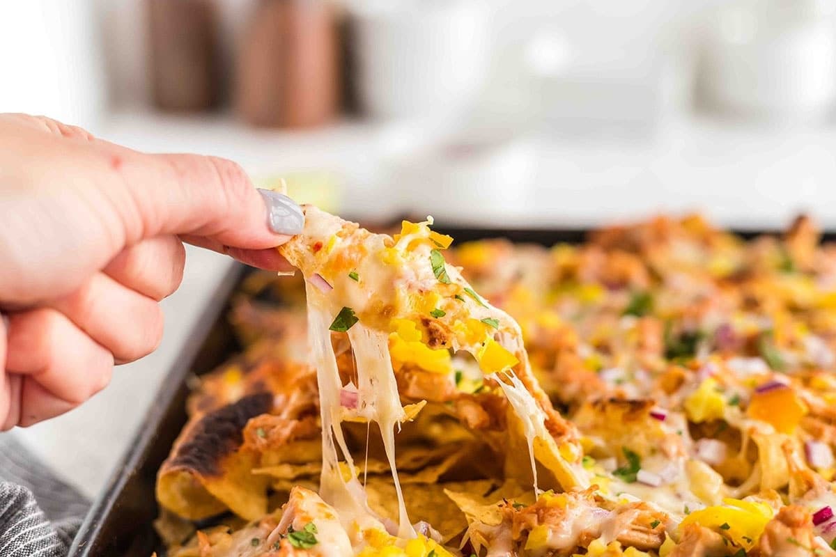 BBQ Chicken Nachos