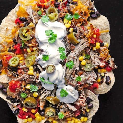 Loaded Pulled Pork Nachos Recipe