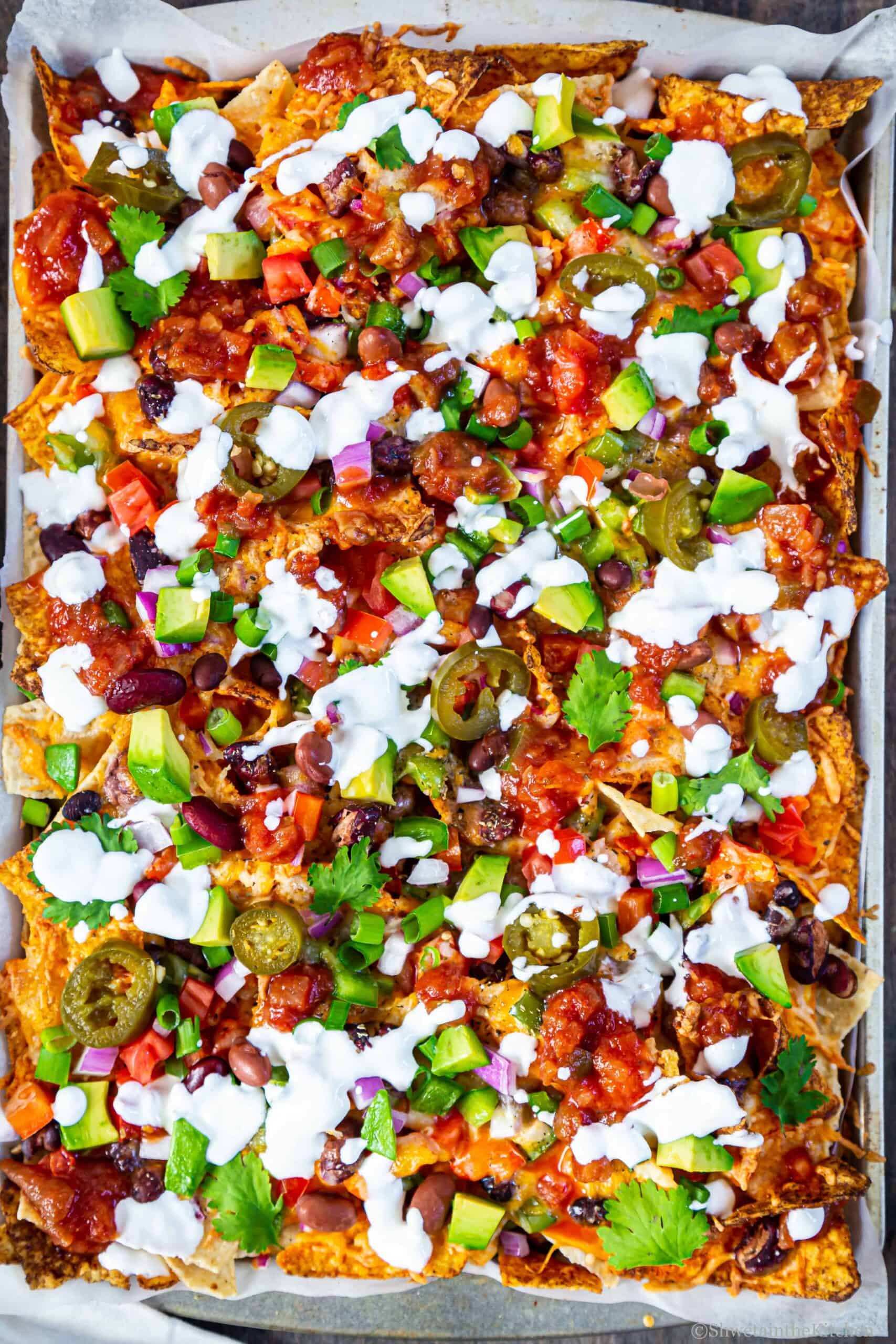 Vegetarian Nachos