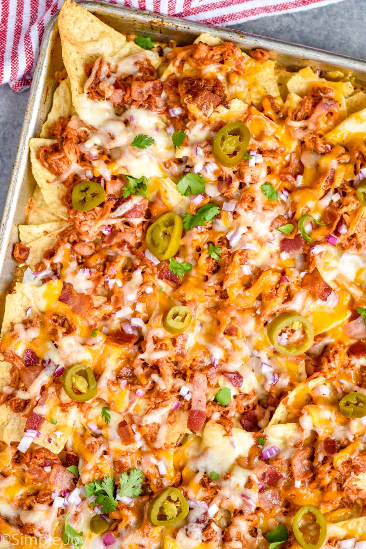BBQ Chicken Nachos