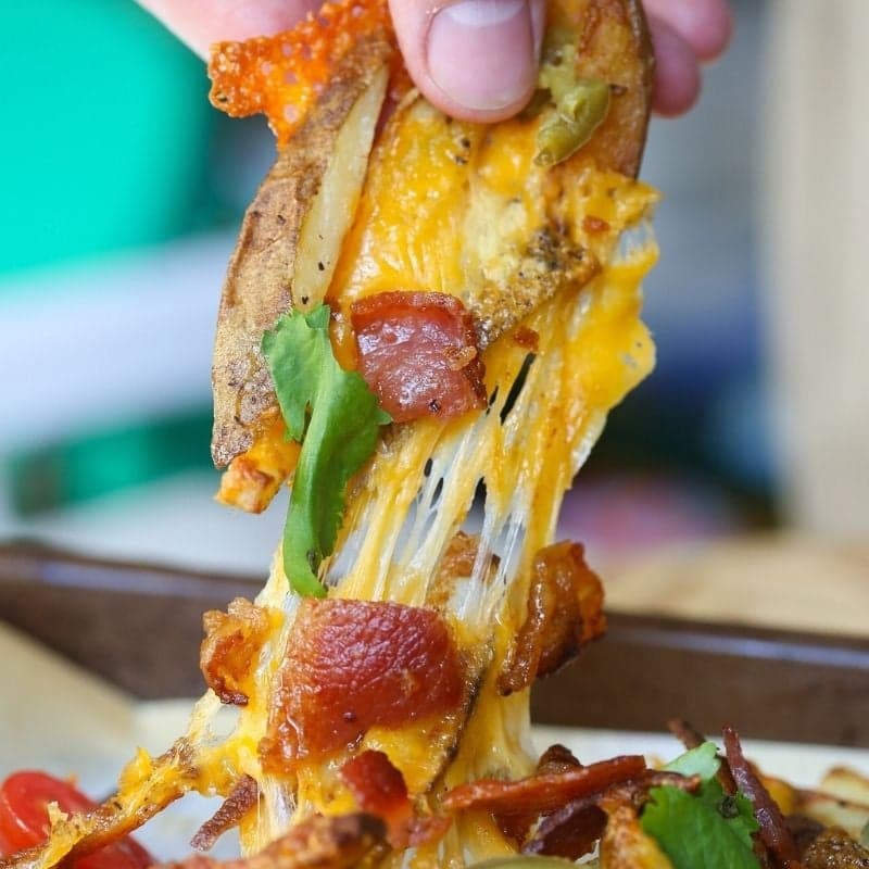 Irish Nachos Cheese Fries