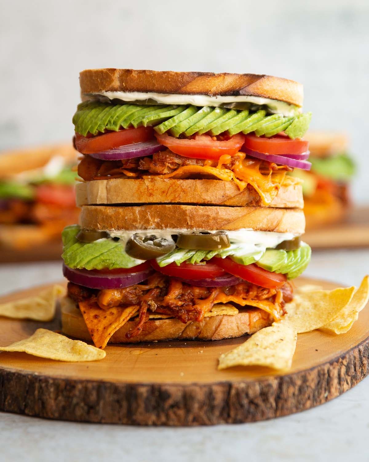 Chicken Nacho Sandwich