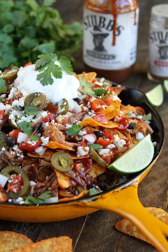 Loaded Brisket Nachos