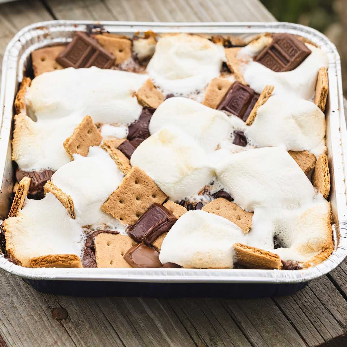 Campfire S’mores Nachos