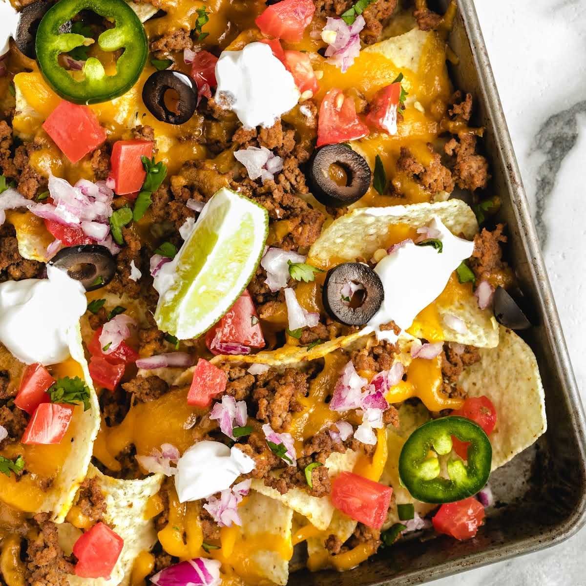 Sheet Pan Nachos