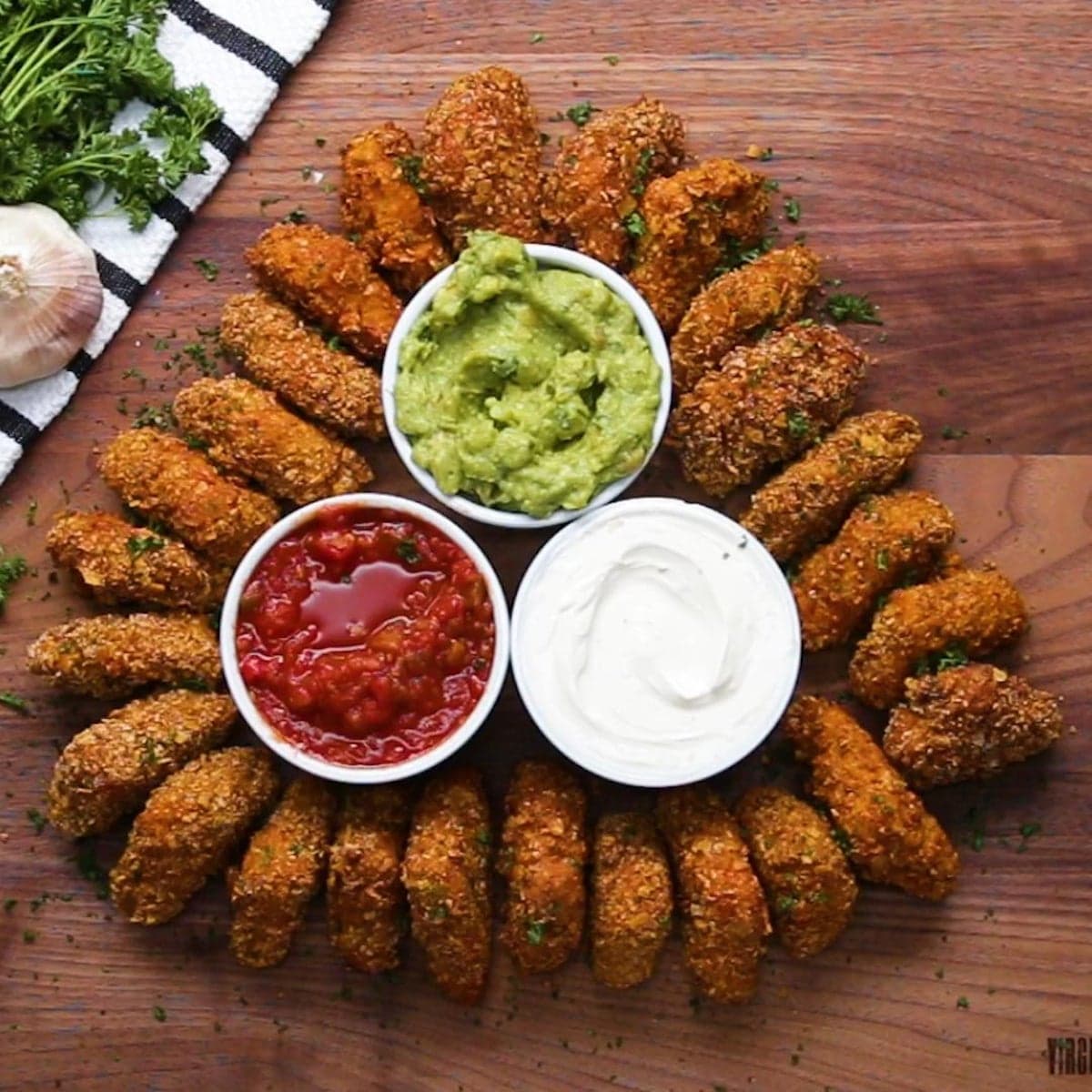 BBQ Chicken Nacho Poppers Recipe by Tasty