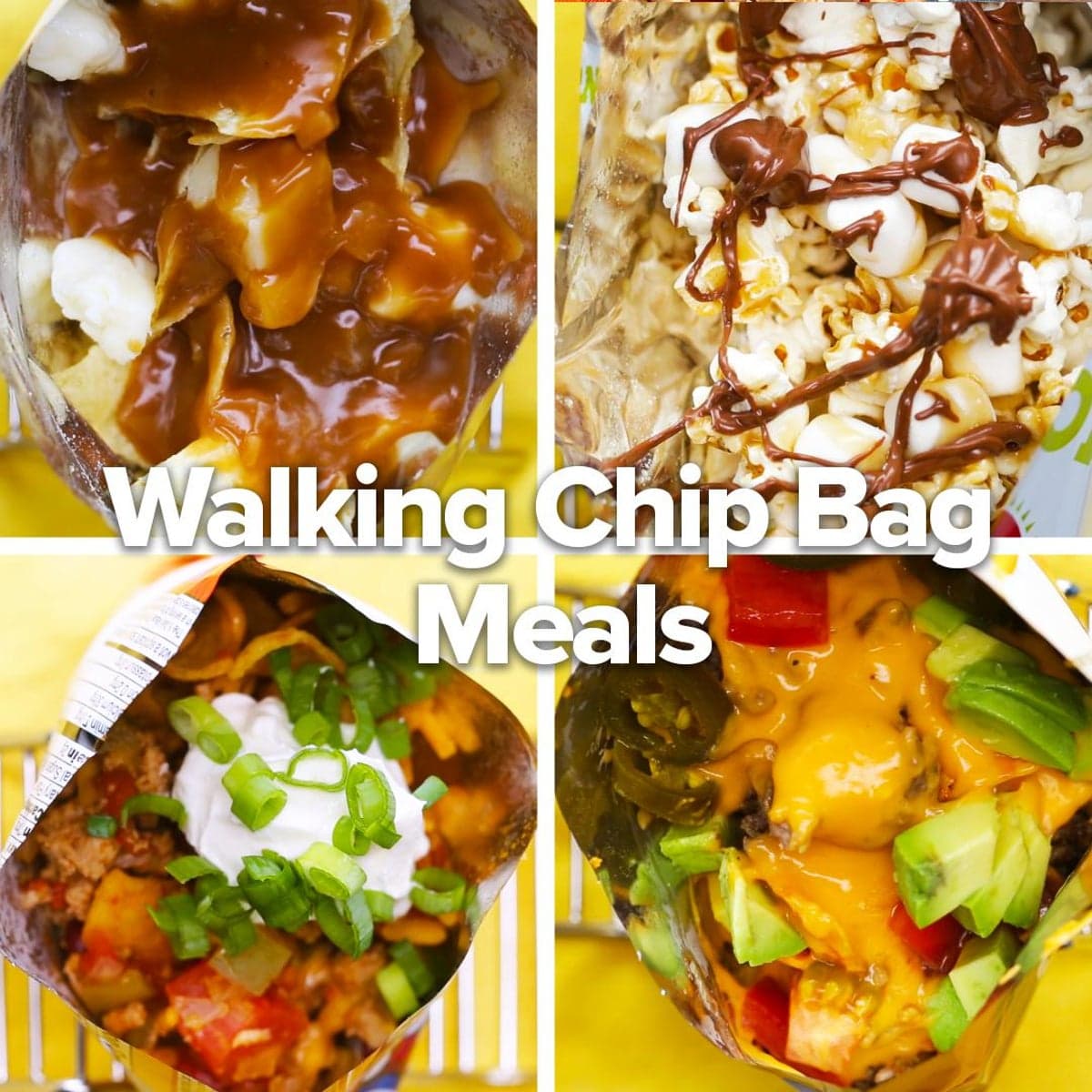 Chip Bag Nachos Recipe by Tasty