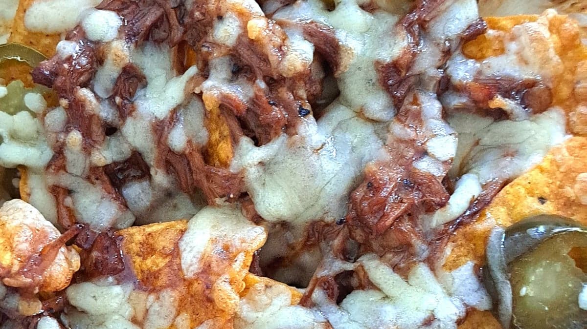 Loaded Pulled Pork Nachos Recipe by Tasty