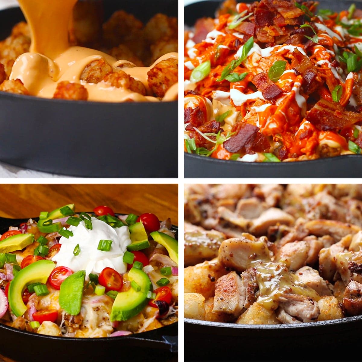 Loaded Tater Tot Nachos | Recipes