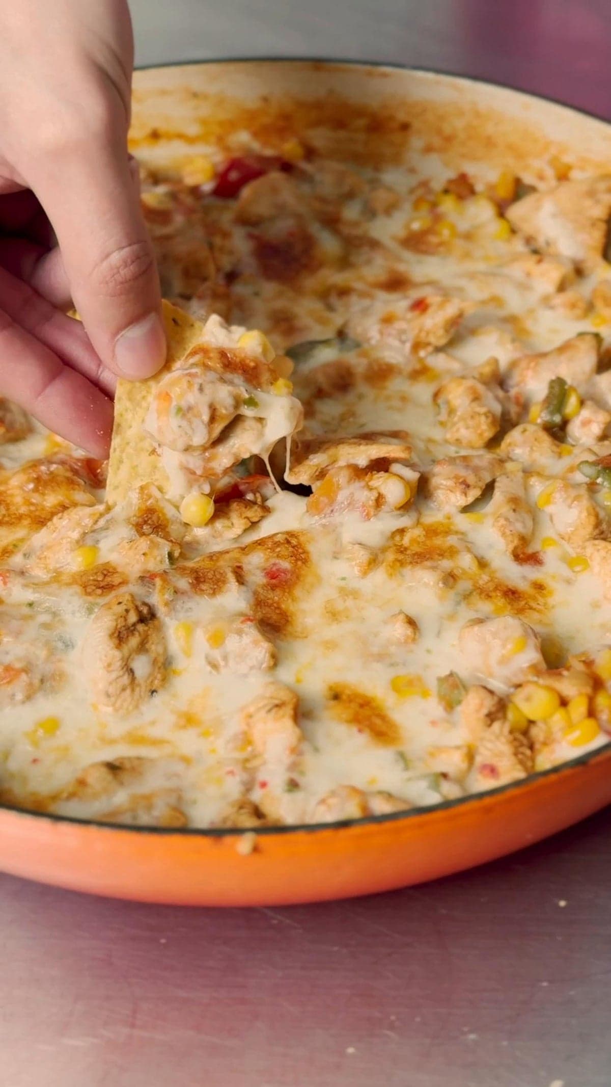 Spicy Cheesy Blackened Chicken Nachos Recipe by Tasty