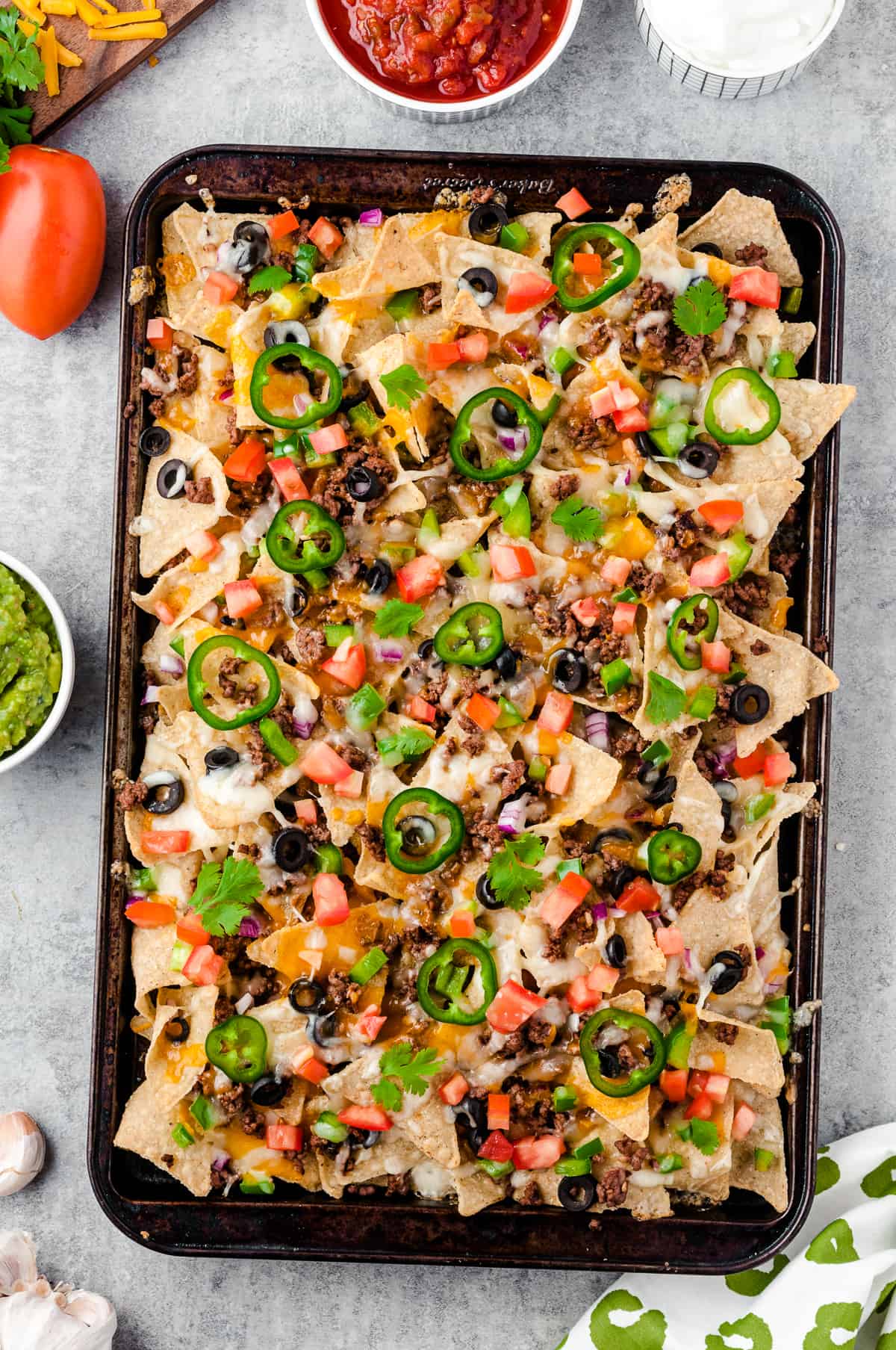 Beef Sheet Pan Nachos Recipe