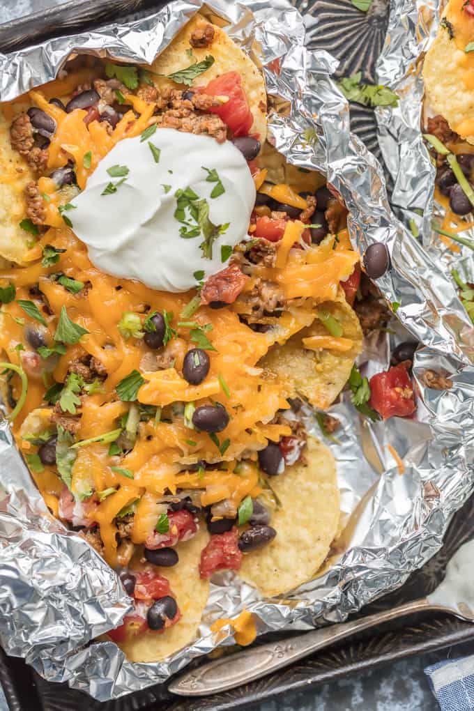 Foil Packet Nachos Recipe