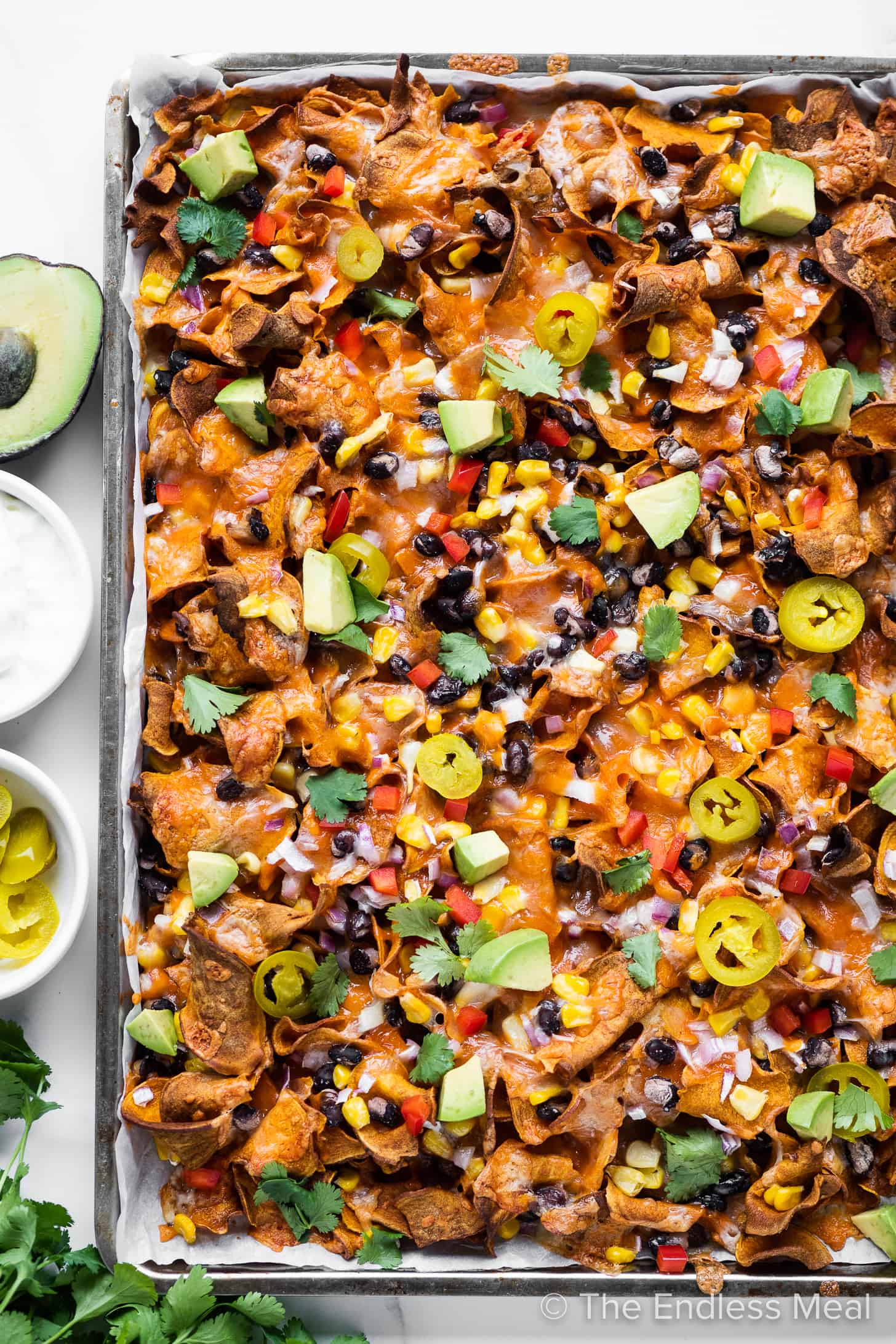 Loaded Sweet Potato Nachos Recipe
