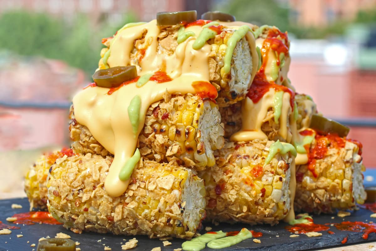 Bacon Nacho Street Corn