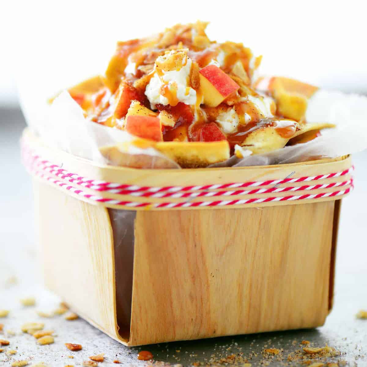 Caramel Apple Nachos