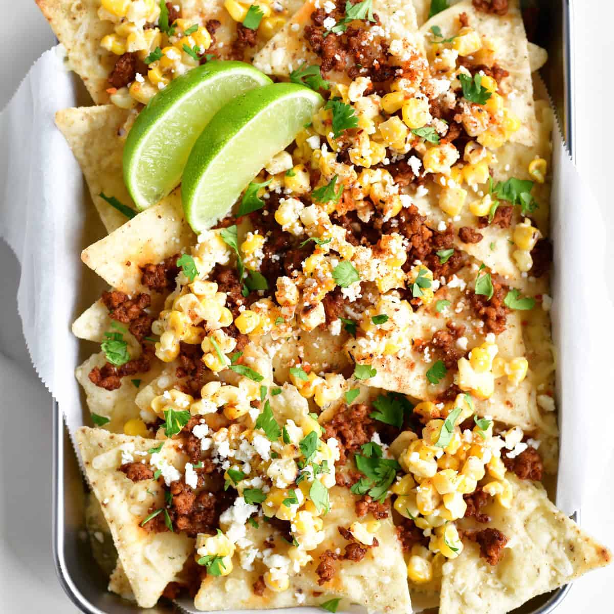 Mexican Street Corn Nachos