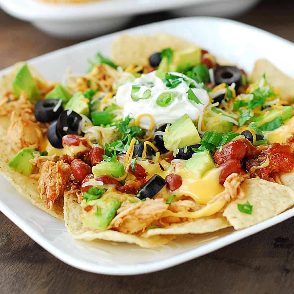 Slow Cooker Nacho Bar
