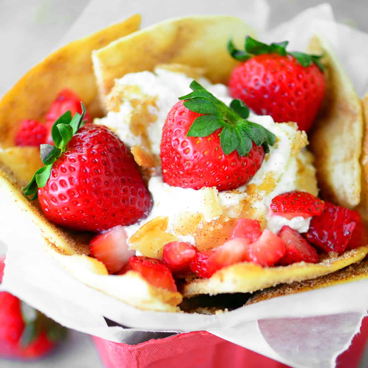 Strawberry Nachos