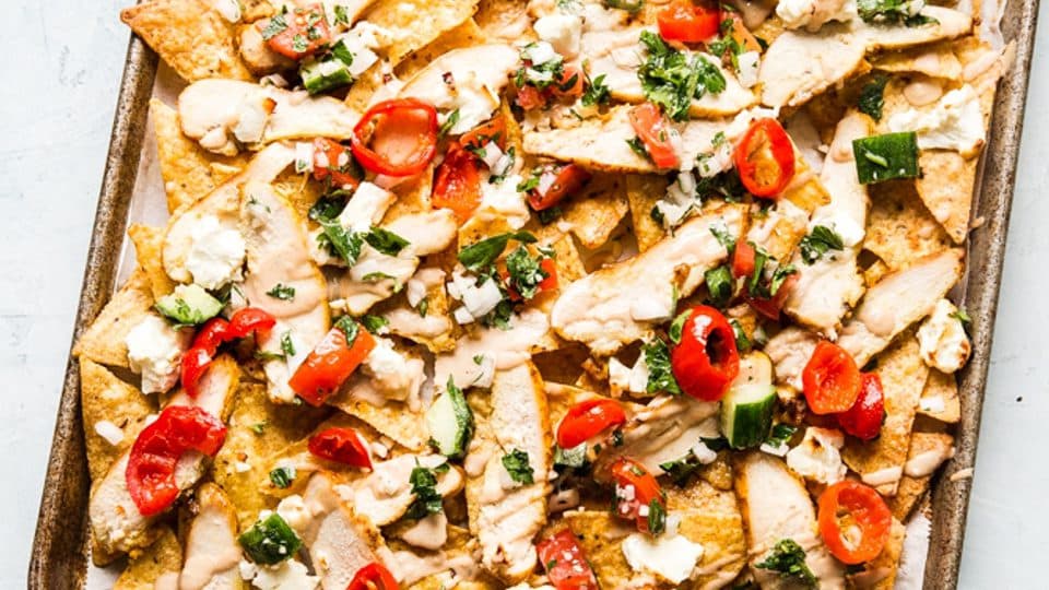 Chicken Shawarma Nachos