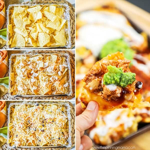 Barbecue Ranch Sheet Pan Nachos
