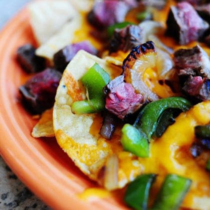Beef Fajita Nachos