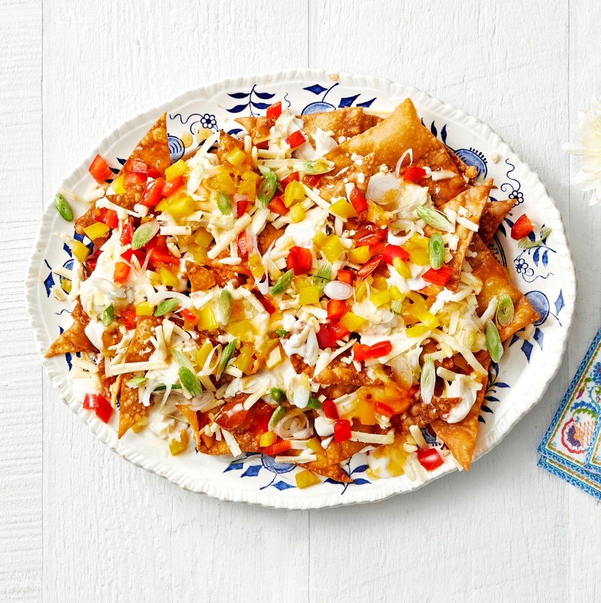 Crab Rangoon Nachos