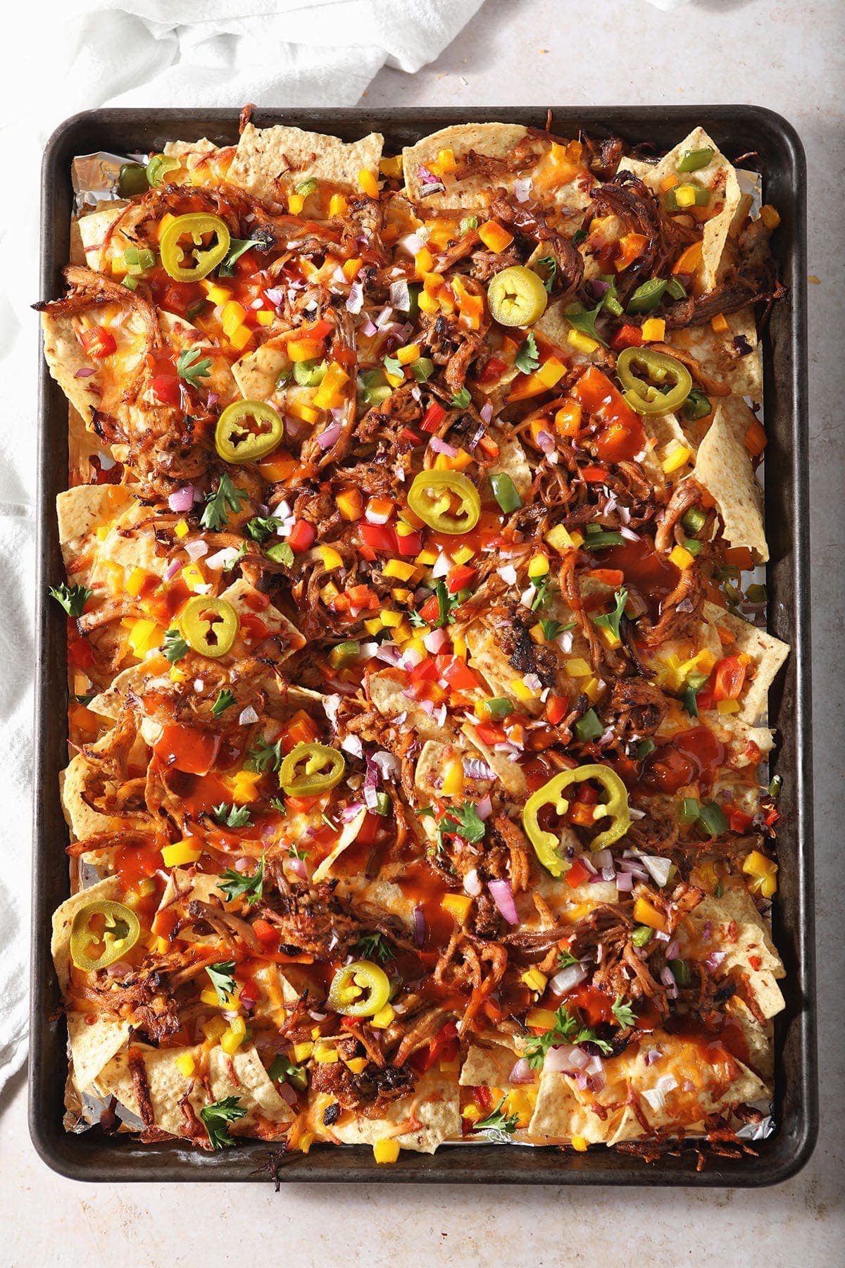 BBQ Pulled Pork Nachos