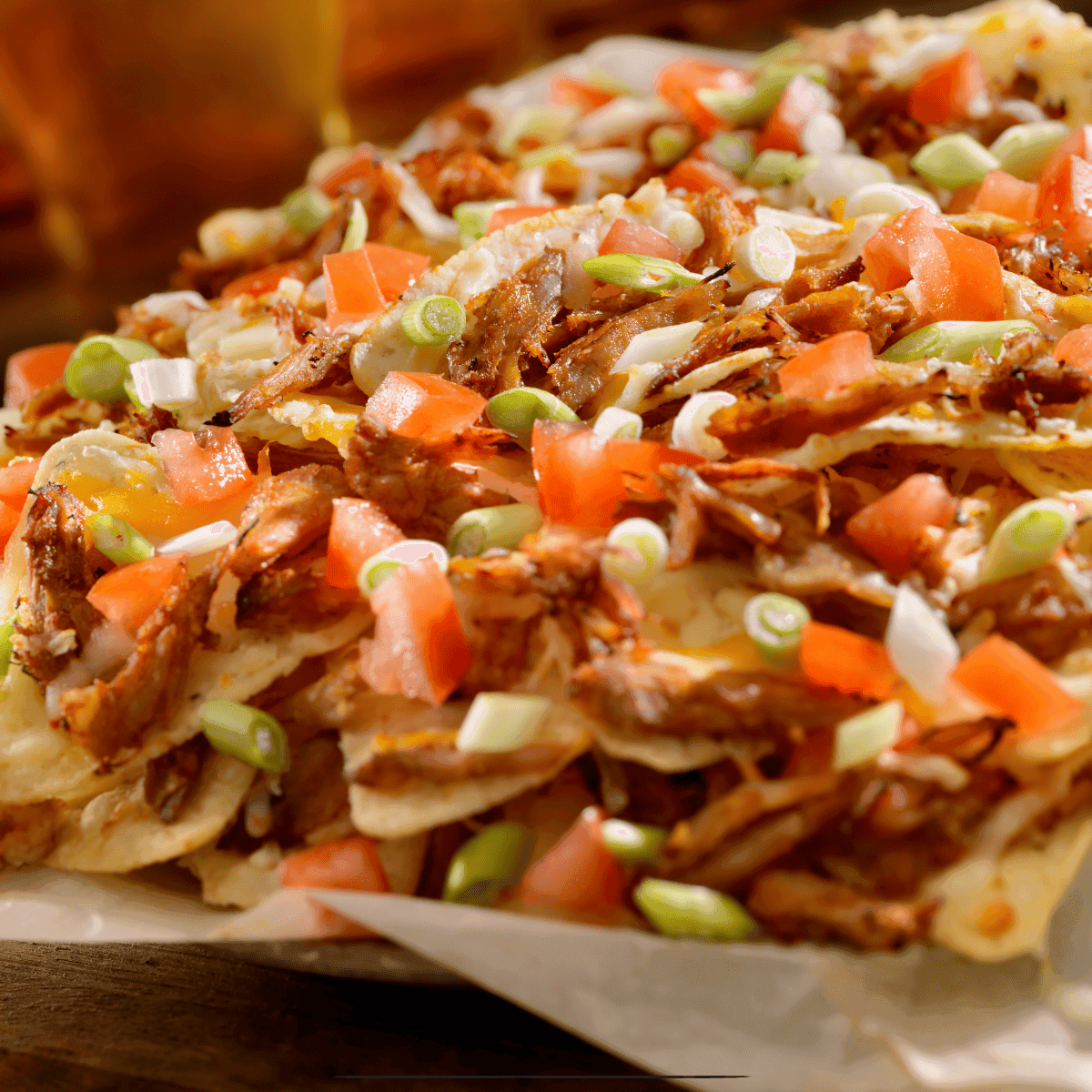 Pulled Pork Nachos | BBQ Pork Nachos Recipe