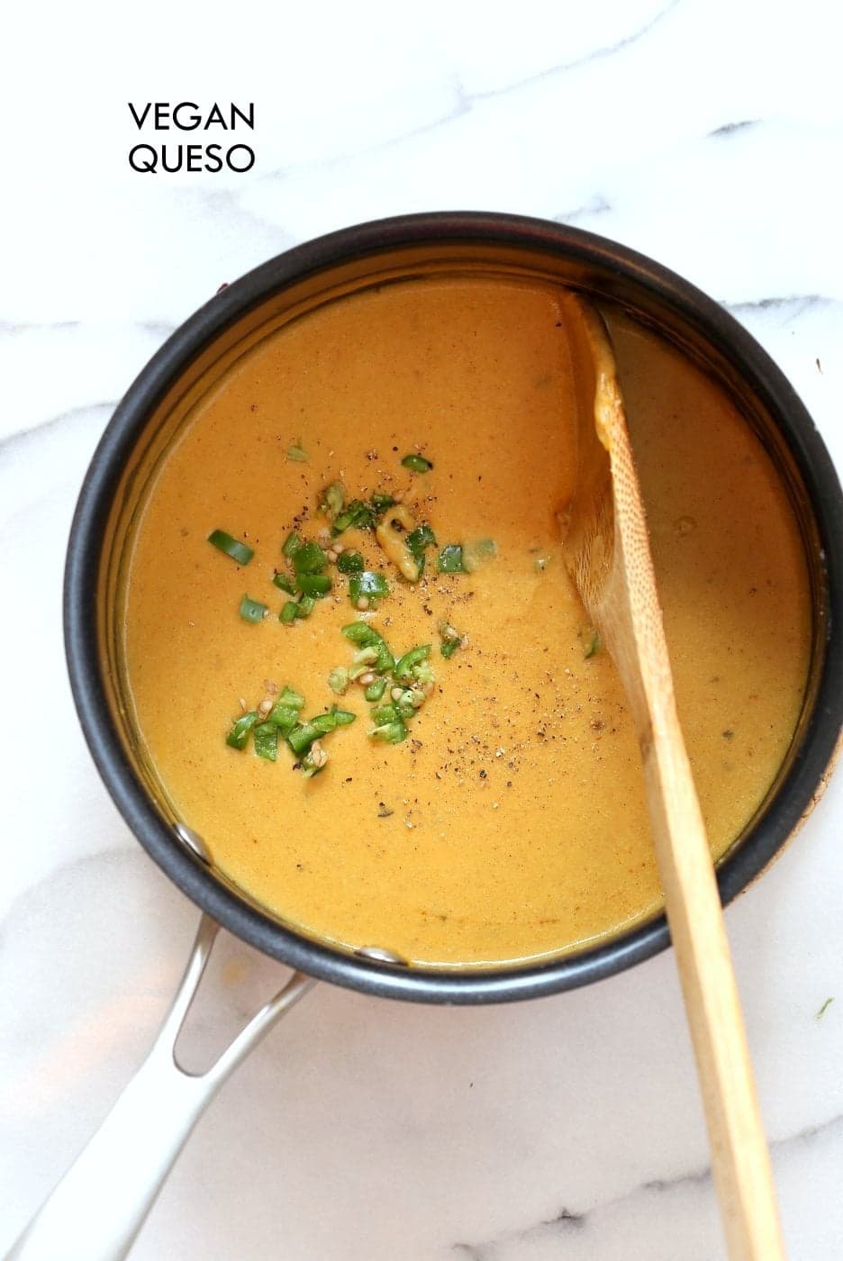 10 Minute Vegan Nacho Cheese Sauce - Vegan Queso