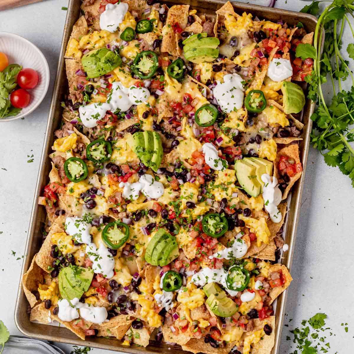 Breakfast Nachos