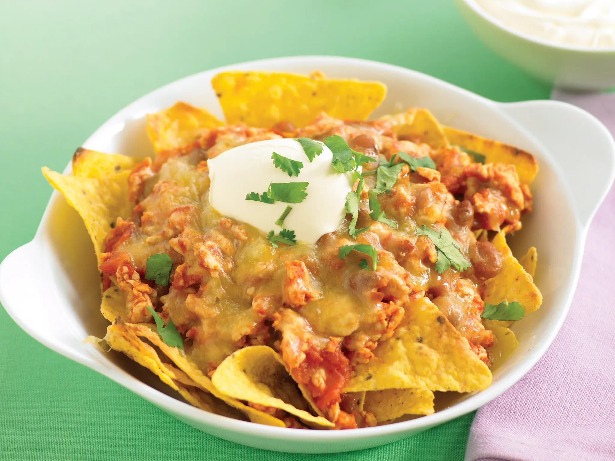 Chicken nachos