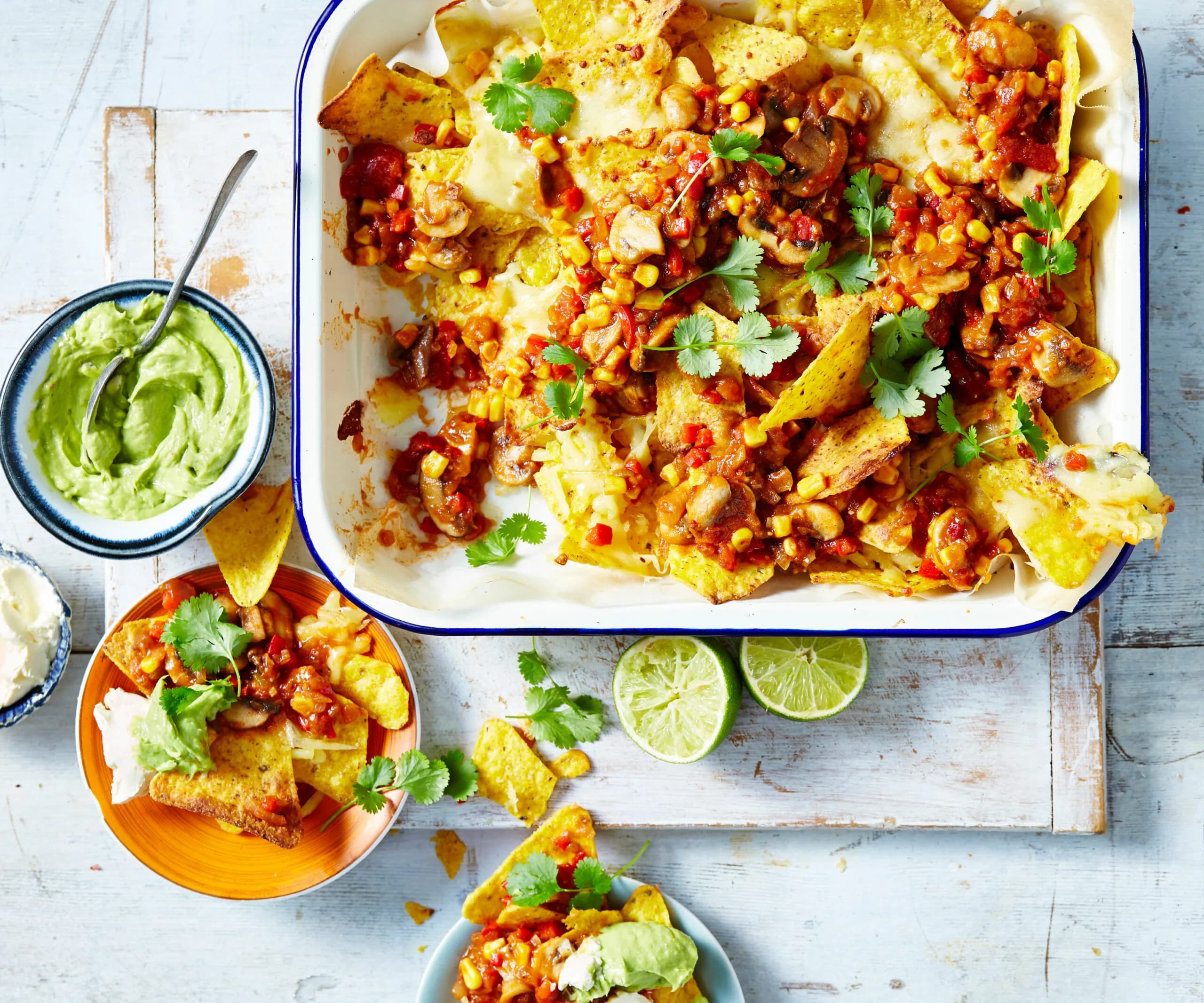Vegetarian nachos