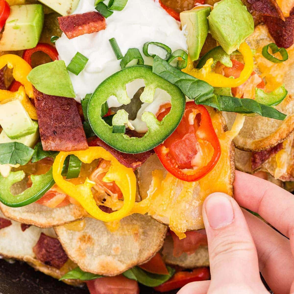 Baked Irish Nachos