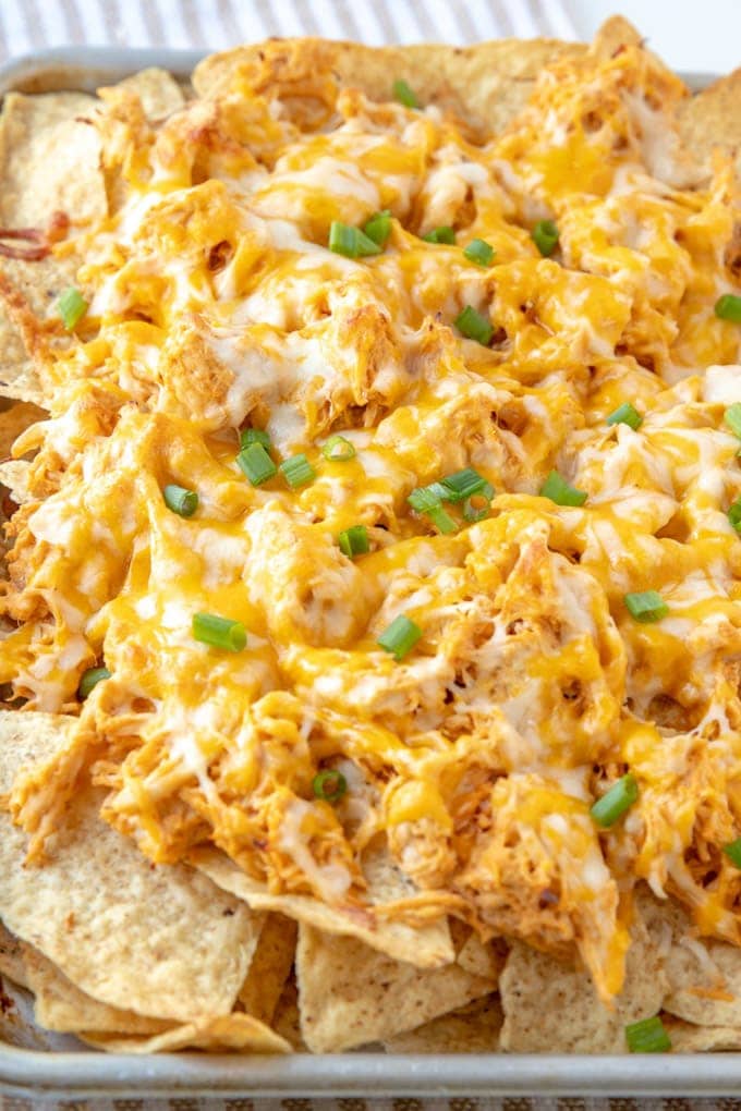 Buffalo Chicken Nachos