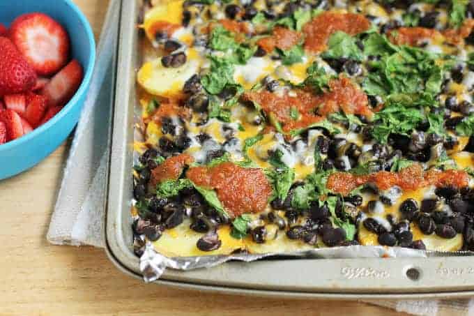 Healthy Sheet Pan Nachos